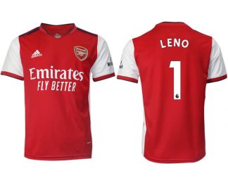 FC Arsenal London 2022 LENO 1# Herren Heimtrikot rot/weiß Kurzarm