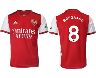FC Arsenal London 2022 Ødegaard 8# Herren Heimtrikot rot/weiß