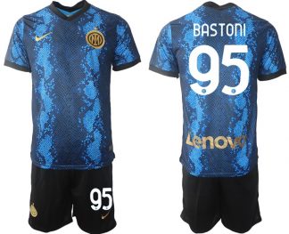 Alessandro Bastoni #95 Inter Milan Fußball Set Trikots Günstig