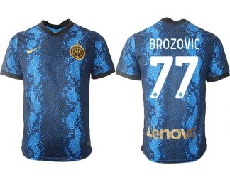 Inter Milan Marcelo Brozović #77 Fussball Trikot Herren Heimtrikot Kurzarm