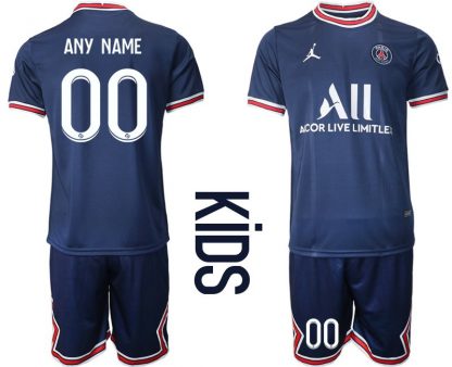 Paris Saint Germain Stadium Heimtrikot Kinder 2021/22 – blau-1