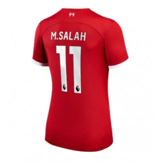 Damen Fußballtrikot im Sale Liverpool Heimtrikot 2023-24 mit Aufdruck Mohamed Salah 11