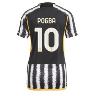 Günstig Frauen Juventus 2023-24 Heimtrikot Kurzarm Paul Pogba 10