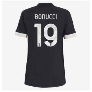 Günstige Frauen Fußballtrikot Juventus 3rd trikot 2023-24 Kurzarm Leonardo Bonucci 19