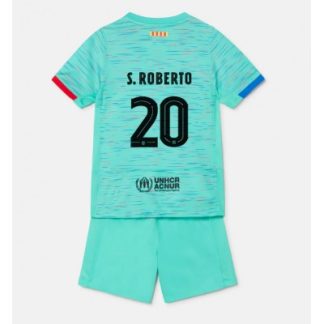 Kinder Trikot FC Barcelona 23-24 Drittes Trikot Trikotsatz Sergi Roberto 20