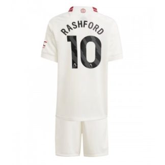 Kindertrikot Fußballtrikots Set Manchester United 3rd trikot 2023-24 Marcus Rashford 10