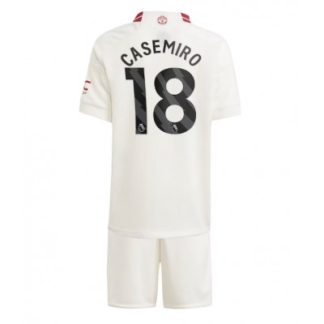 Kindertrikot Set Manchester United 3rd trikot bestellen mit Aufdruck Casemiro 18