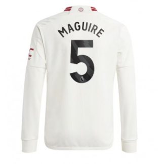 Günstige Fußballtrikots Manchester United 3rd trikot 2023-24 Langarm Harry Maguire 5
