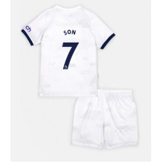 Kindertrikot Fußball trikotsatz Tottenham Hotspur 2023-24 Heimtrikot Son Heung-min 7