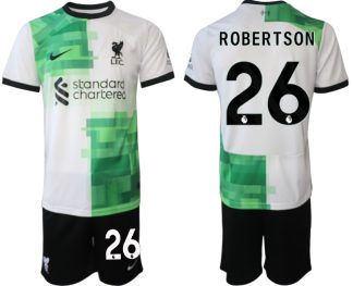Fußballtrikot Herren Set Liverpool FC Auswärtstrikot 2023-24 Andrew Robertson 26