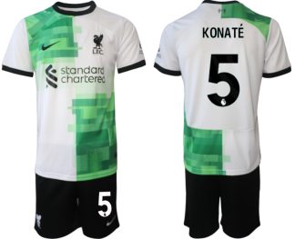 Günstige Fußball trikotsatz Liverpool FC Auswärtstrikot 2023-24 Ibrahima Konate 5
