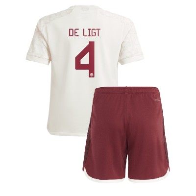 Fußballtrikot für kinder set Bayern München 3rd trikot 23/24 Matthijs de Ligt 4 Fußballtrikot für kinder set Bayern München 3rd trikot 23/24 Matthijs de Ligt 4