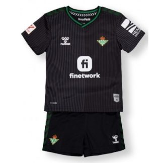 Fußballtrikot kinder personalisiert Real Betis 3rd trikot 2023-2024 in schwarz