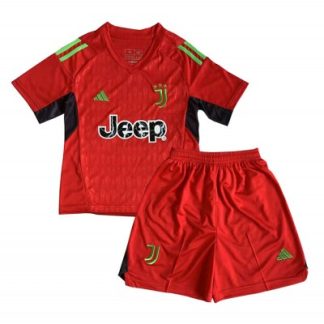 Fußballtrikot kinder sale Juventus Torwart 3rd trikot 2023-2024 rot T-shirt