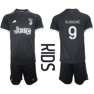 Fußballtrikot set Kinder sale Juventus 3rd trikot 2023-2024 Dusan Vlahovic 9