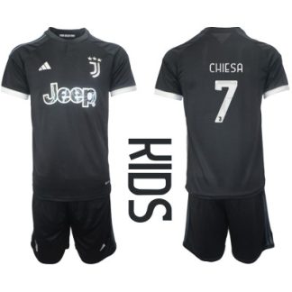 Fußballtrikot set Kinder sale Juventus 3rd trikot 2023-2024 Federico Chiesa 7