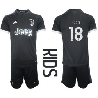 Fußballtrikot set Kinder sale Juventus 3rd trikot 2023-2024 Moise Kean 18
