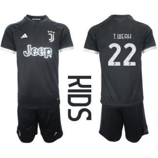 Fußballtrikot set Kinder sale Juventus 3rd trikot 2023-2024 Timothy Weah 22
