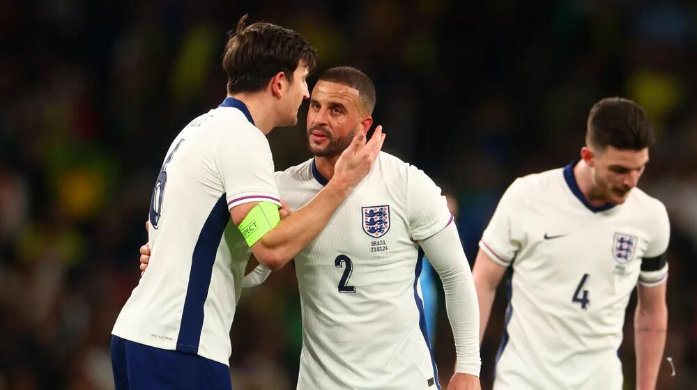 harry maguire und kyle walker ziehen sich verletzungsbedingt aus dem englischen kader zurueck