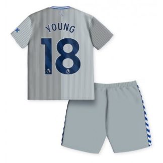 Kinder Fußball trikotsatz Everton 3rd trikot 2023-2024 Ashley Young 18