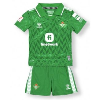 Kinder Trikotsatz Real Betis 2023-2024 Auswärtstrikot grün T-shirt