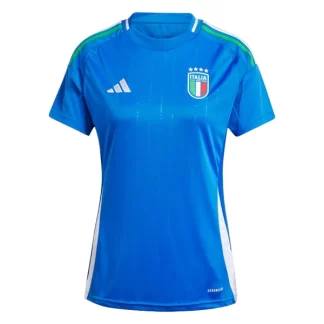 Damen Fussball Trikot Italien Euro 2024 Heimtrikot EM 24 blau Kurzarm