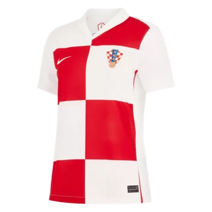 Damen Kroatien EURO 2024 Heimtrikot EM 24-25 Kurzarm