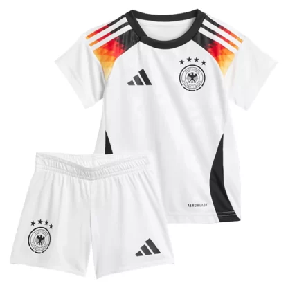 Deutschland Trikot Kinder DFB EM 2024 Heimtrikot Euro 24 weiß für Jungen