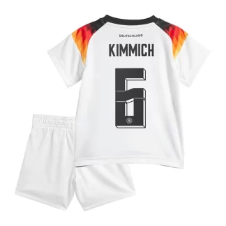Deutschland Trikot Kinder DFB EM 2024 Heimtrikot Euro 24 weiß für Jungs Joshua Kimmich 6