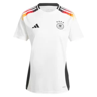 Frauen Fußballtrikots DFB Deutschland EM 2024 Heimtrikot Euro 24 weiß Kurzarm