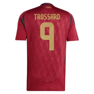 Herren Belgien EURO 2024 Heimtrikot EM 24-25 Leandro Trossard 9