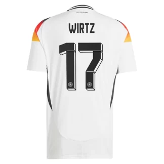 Herren DFB Deutschland EM 2024 Heimtrikot Euro 24 weiß Florian Wirtz 17