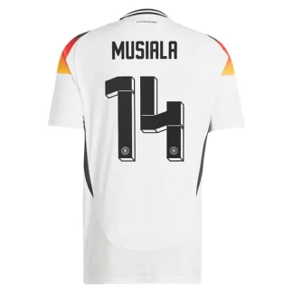 Herren DFB Deutschland EM 2024 Heimtrikot Euro 24 weiß Jamal Musiala 14