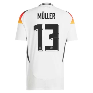 Herren DFB Deutschland EM 2024 Heimtrikot Euro 24 weiß Thomas Muller 13