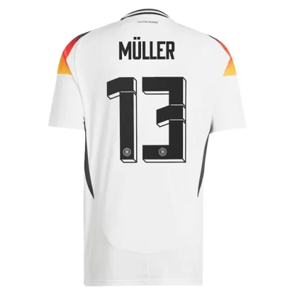 Herren DFB Deutschland EM 2024 Heimtrikot Euro 24 weiß Thomas Muller 13