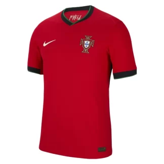 Herren Portugal EURO 2024 Heimtrikot EM 24-25 Rot Kurzarm