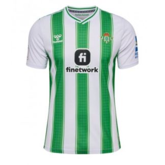 Herren Real Betis Heimtrikot 2023-2024 grün weiß T-shirt