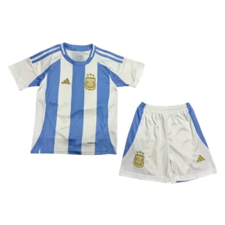 Kinder Argentinien Heimtrikot Copa América 2024 Trikotsatz Kit