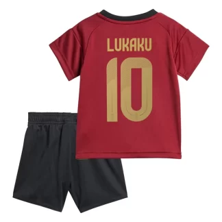 Kinder Belgien EURO 2024 Heimtrikot EM 24-25 Kurzarm Romelu Lukaku 10