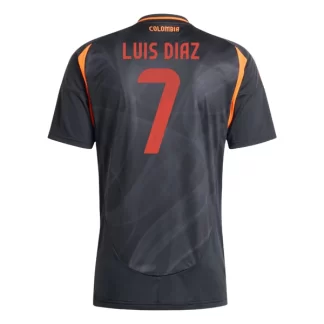 Neues Kolumbien Auswärtstrikot Copa América 2024 mit Namen Luis Díaz 7