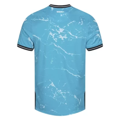 Bayer 04 Leverkusen 2023-24 Drittes Trikot Blau Kurzarm-1