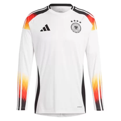 Billige Deutschland Nationalmannschaft DFB EM 2024 Heimtrikot Langarm