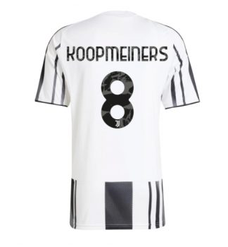 Juventus Teun Koopmeiners #8 Heimtrikot 2025 26 KurzarmJuventus Teun Koopmeiners #8 Heimtrikot 2025-26 Kurzarm