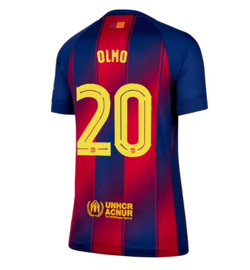 Barcelona Dani Olmo #20 Heimtrikot Damen 2025-26 Kurzarm Barcelona Dani Olmo 20 Heimtrikot Damen 2025 26 Kurzarm.jpg