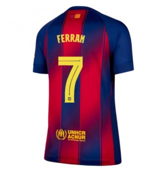 Barcelona Ferran Torres 7 Heimtrikot Damen 2025 26 Kurzarm.jpg