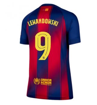 Barcelona Robert Lewandowski #9 Heimtrikot Damen 2025-26 Kurzarm Barcelona Robert Lewandowski 9 Heimtrikot Damen 2025 26 Kurzarm.jpg
