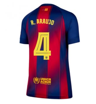 Barcelona Ronald Araujo 4 Heimtrikot Damen 2025 26 Kurzarm.jpg